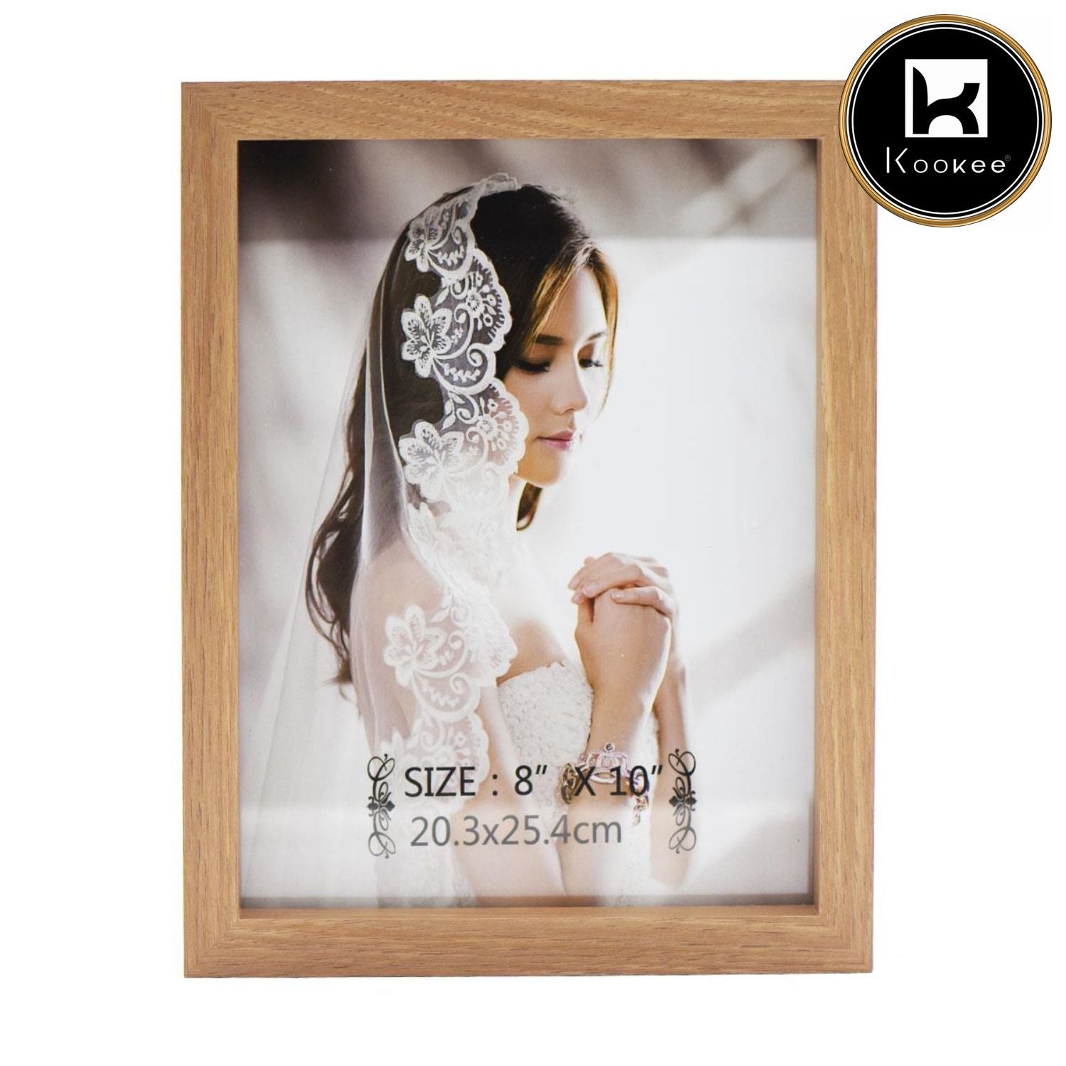 Kookee Standard Photo Frames, Brown, ART07371