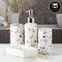 Ceramic Bathroom Set of 4 with Soap Dispenser (7652)