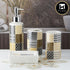 Ceramic Bathroom Set of 4 with Soap Dispenser (7680)