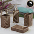 Ceramic Bathroom Set of 4 with Soap Dispenser (7699)