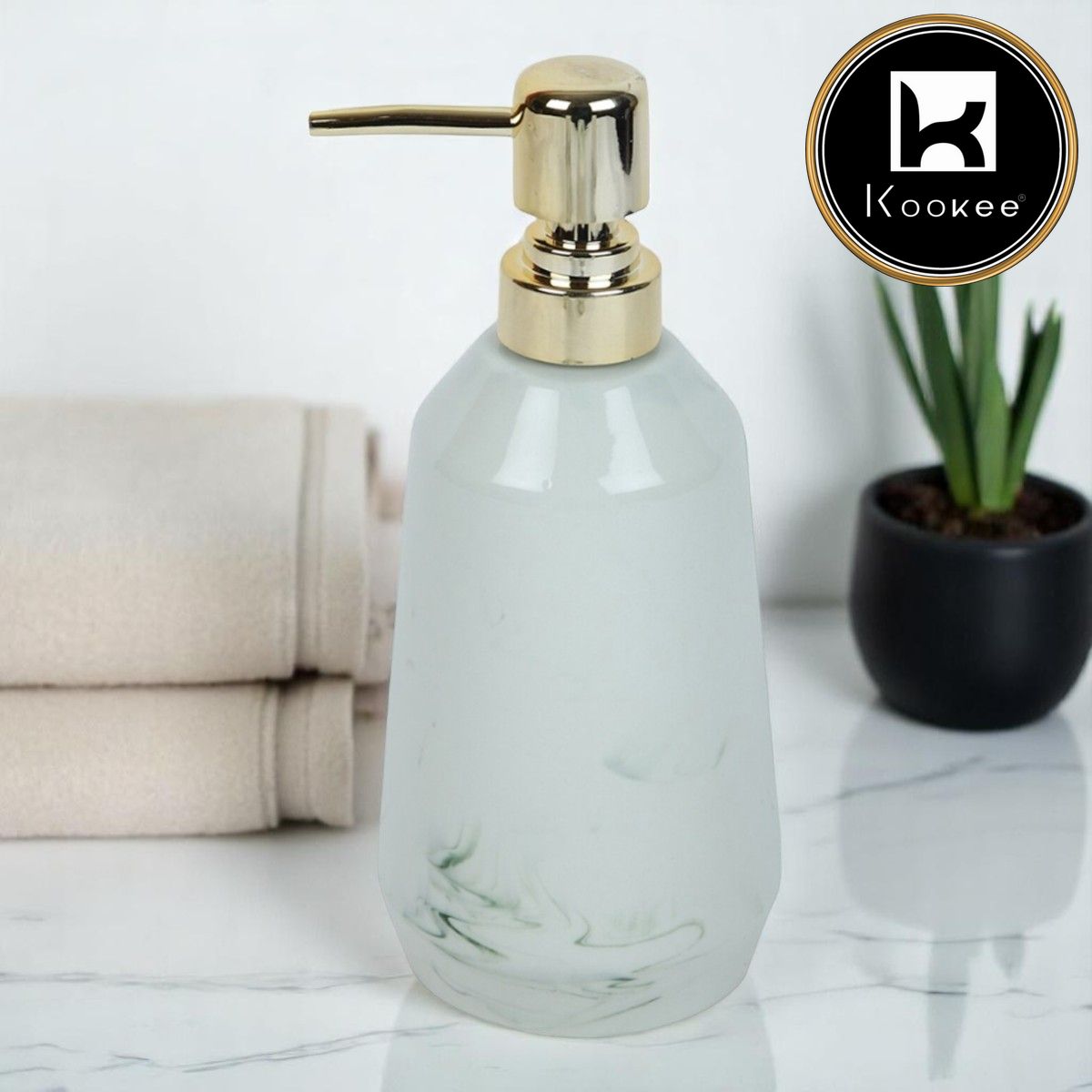 Kookee Ceramic Soap Dispensers, 1 piece (7713-SD)