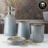 Ceramic Bathroom Set of 4 with Soap Dispenser (7715)