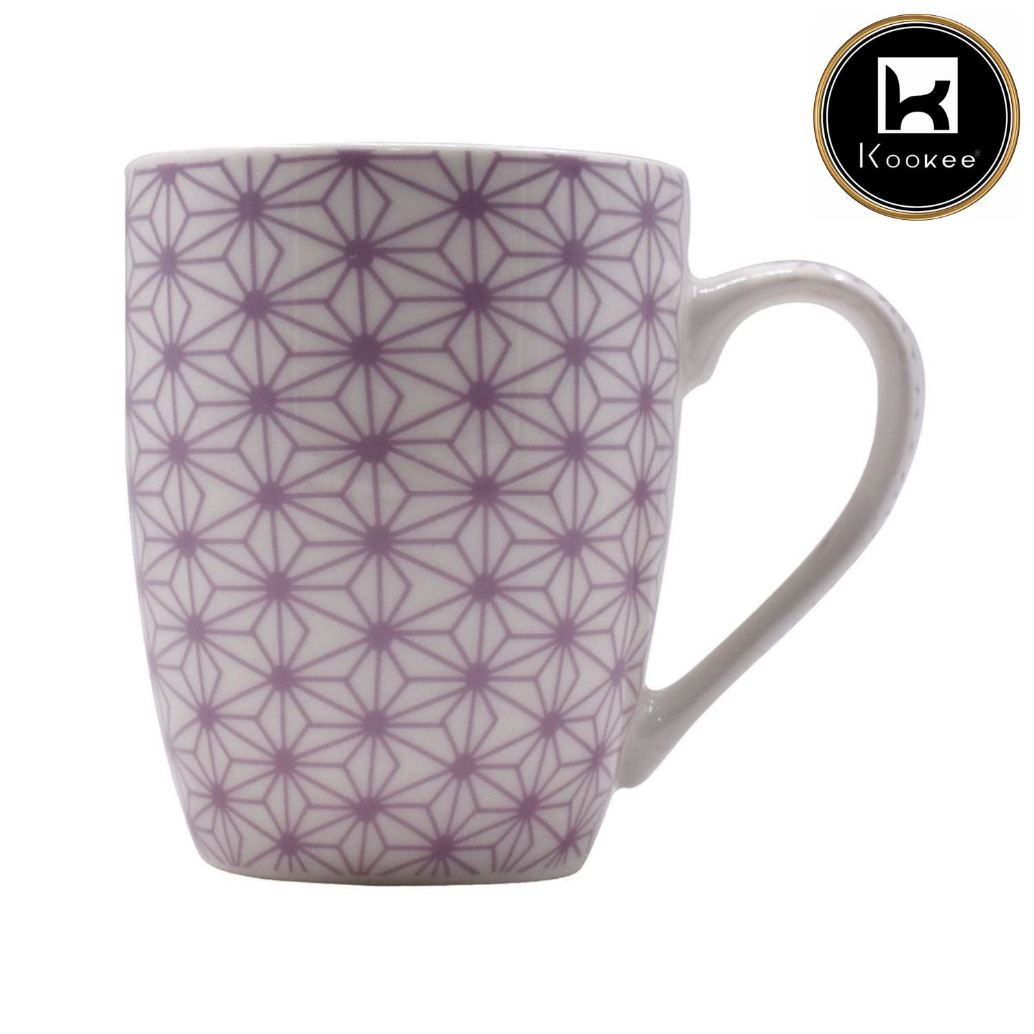 Printed Ceramic Coffee or Tea Mug with handle, 325ml (V-MUGS-005-12)