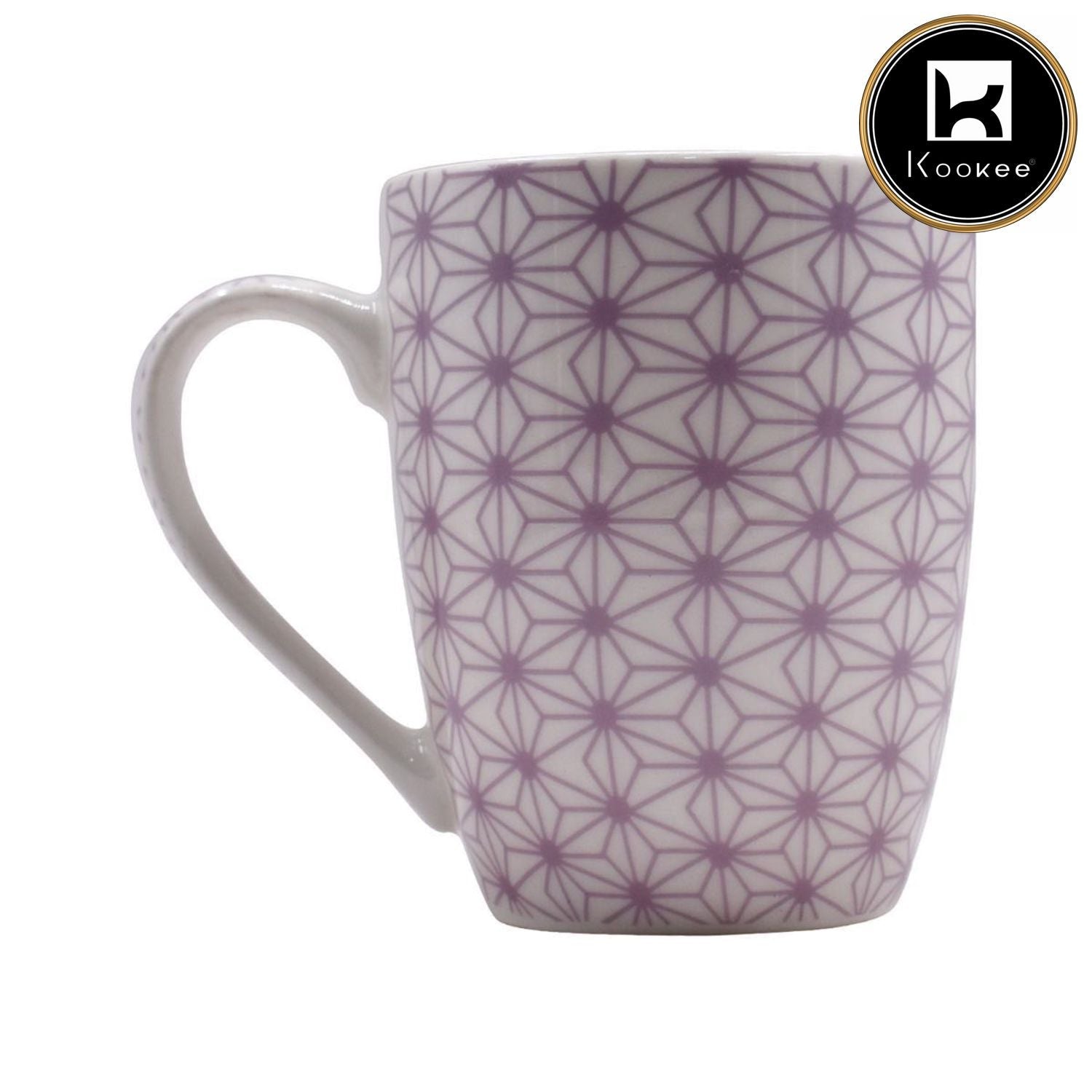 Printed Ceramic Coffee or Tea Mug with handle, 325ml (V-MUGS-005-12)