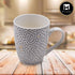 Kookee Printed Ceramic Coffee or Tea Mug with handle for Office, Home or Gifting - 325ml