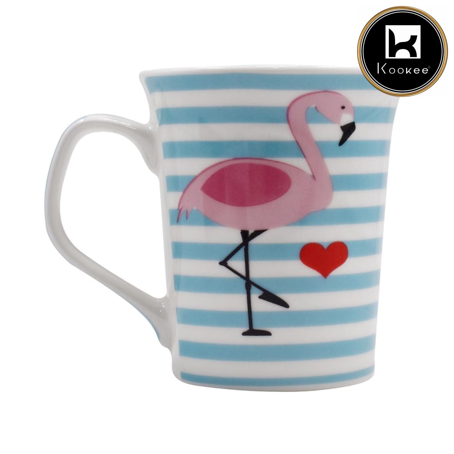 Printed Ceramic Tall Coffee or Tea Mug with handle - 325ml (BPM4611-B)