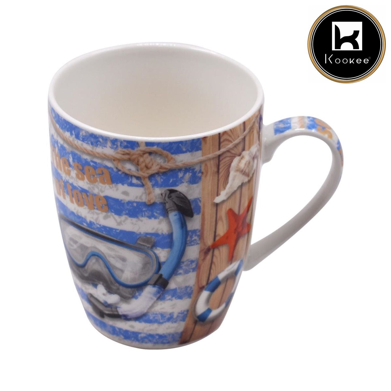 Kookee Printed Mugs, Multi, ART07735
