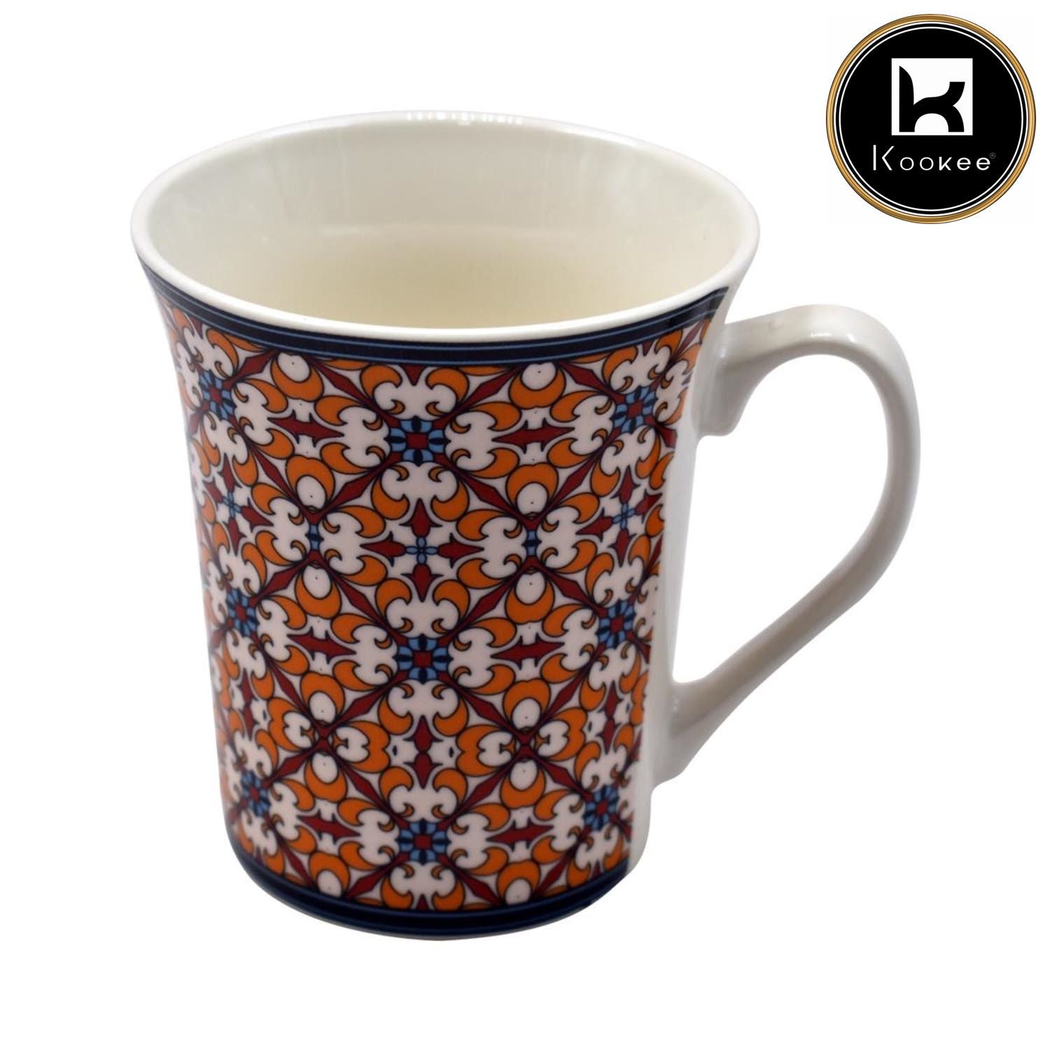 Printed Ceramic Tall Coffee or Tea Mug with handle - 325ml (BPM4430-C)