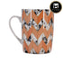 Printed Ceramic Tall Coffee or Tea Mug with handle - 325ml (R4760-B)