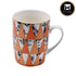 Printed Ceramic Tall Coffee or Tea Mug with handle - 325ml (R4760-D)