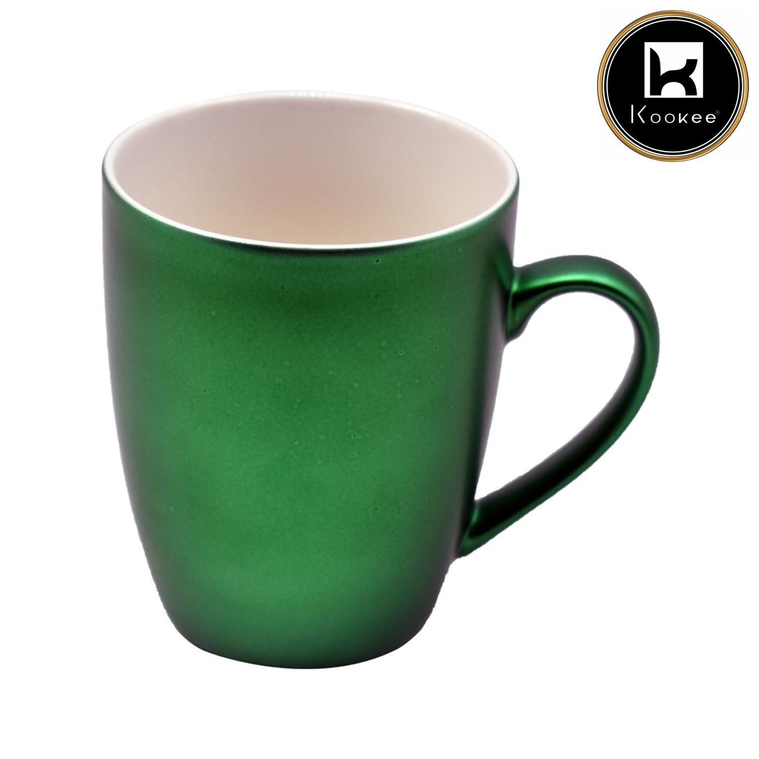 Single Color Ceramic Coffee or Tea Mug with handle, 325ml (V-MUGS-005-1)