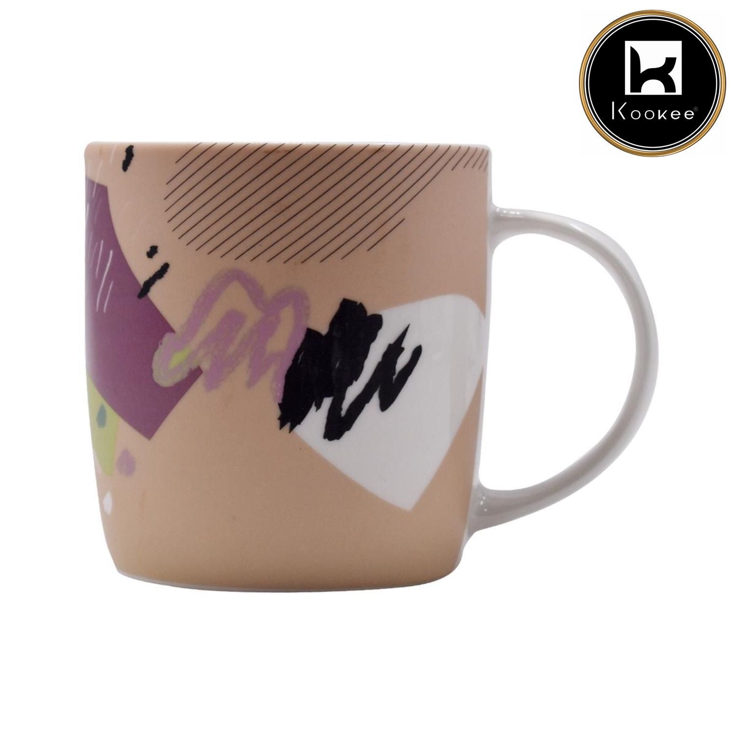 Kookee Printed Mugs, Multi, ART07784