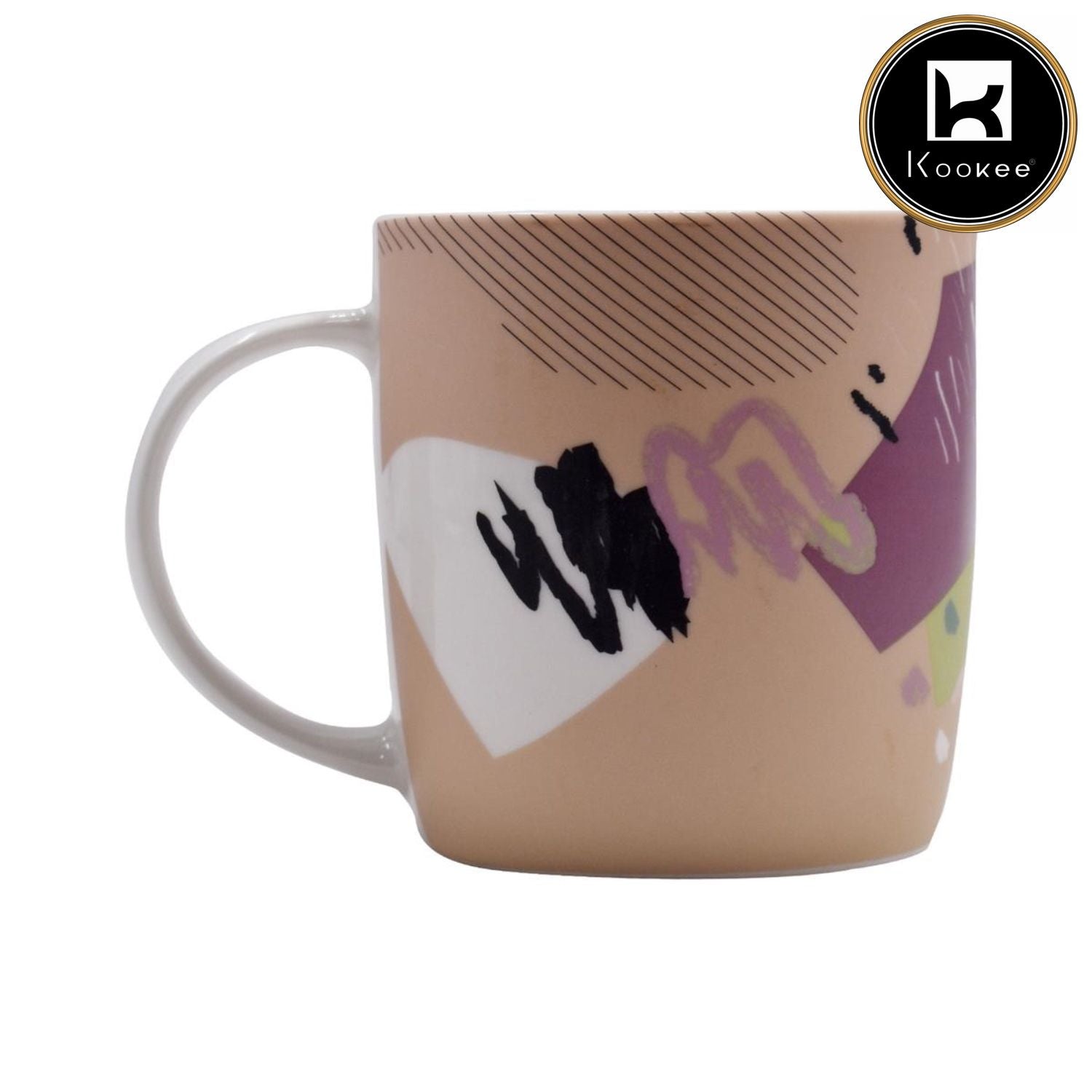 Kookee Printed Mugs, Multi, ART07784