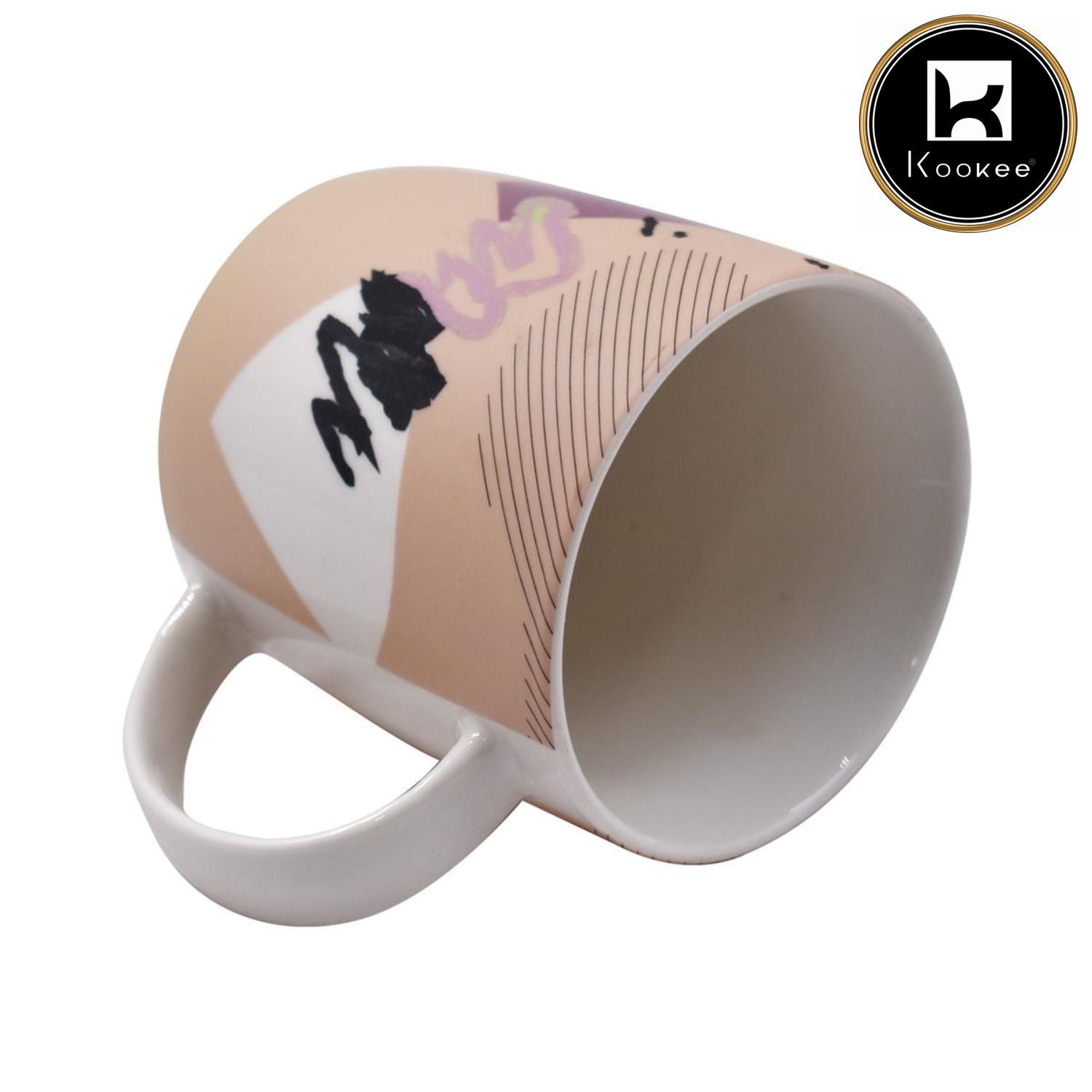 Ceramic Coffee or Tea Mug with handle, 325ml (V-MUGS-004-1)