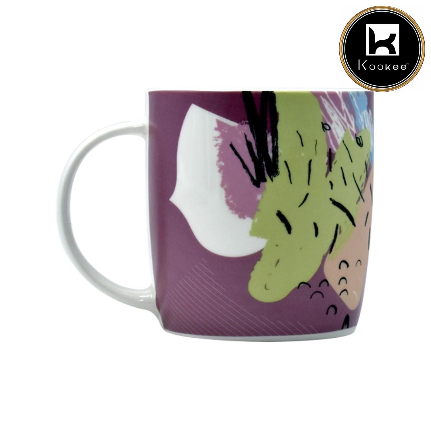 Ceramic Coffee or Tea Mug with handle - 325ml (R4901-E)