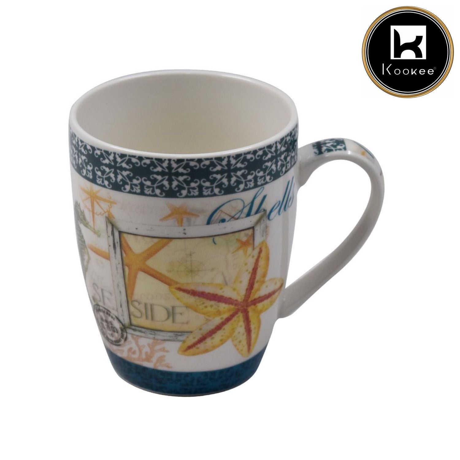 Printed Ceramic Coffee or Tea Mug with handle - 325ml (BPM3403-B)