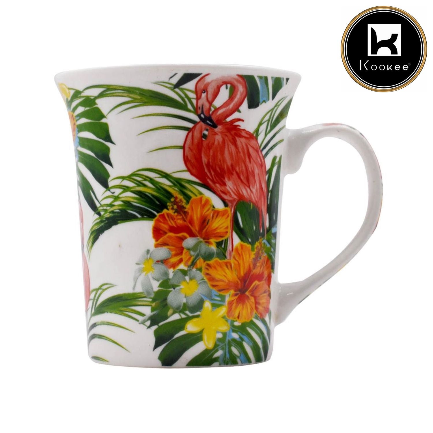 Printed Ceramic Tall Coffee or Tea Mug with handle - 325ml (BPM4051-D)