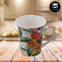 Kookee Printed Ceramic Tall Coffee or Tea Mug with handle for Office, Home or Gifting - 325ml