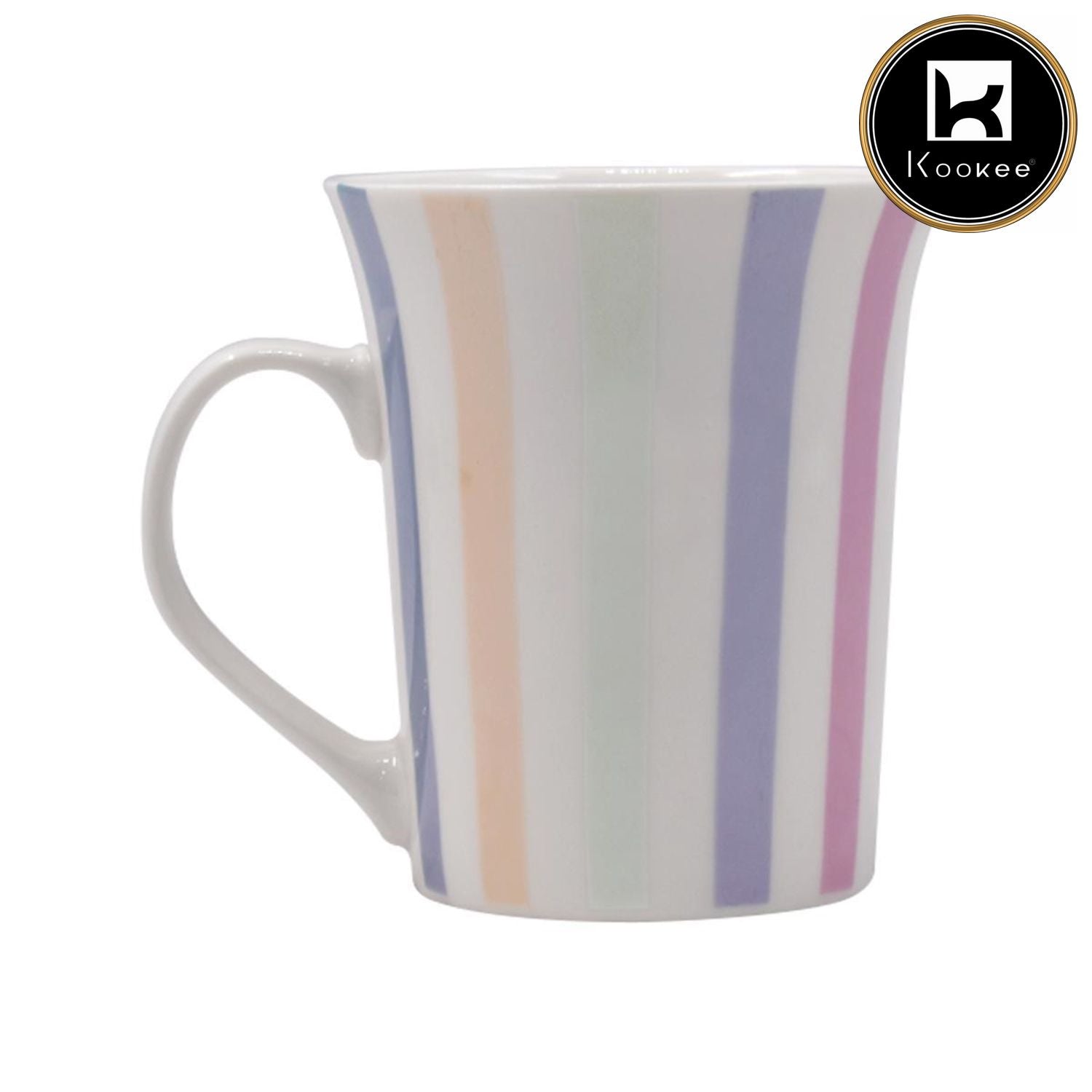 Printed Ceramic Tall Coffee or Tea Mug with handle - 325ml (BPM4119-D)