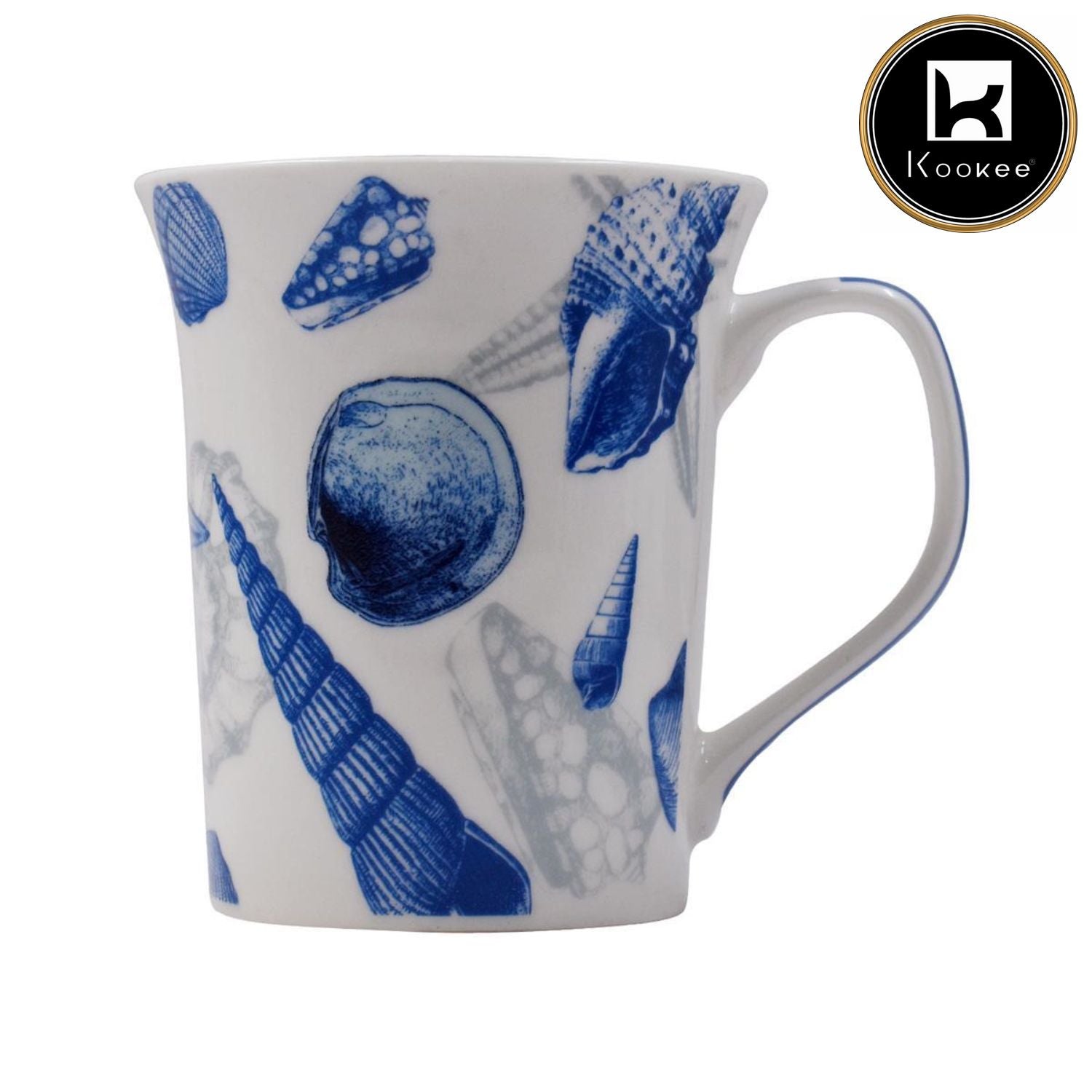 Printed Ceramic Tall Coffee or Tea Mug with handle - 325ml (BPM4283-A)