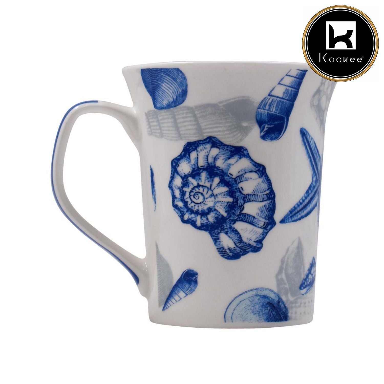 Printed Ceramic Tall Coffee or Tea Mug with handle - 325ml (BPM4283-A)