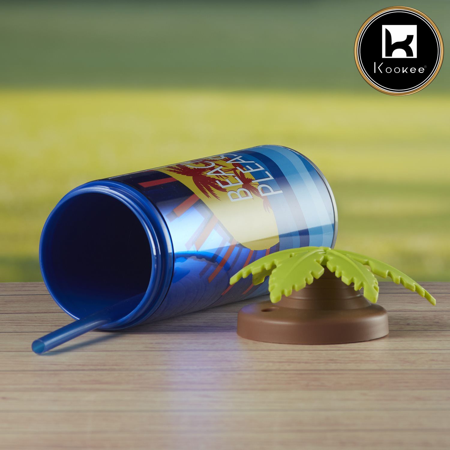 Acrylic Sipper, Cup, Tumbler Frosted with Straw and Lid, 275ml (V-SIPR-002)