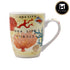 Printed Ceramic Coffee or Tea Mug with handle - 325ml (3441AG-D)