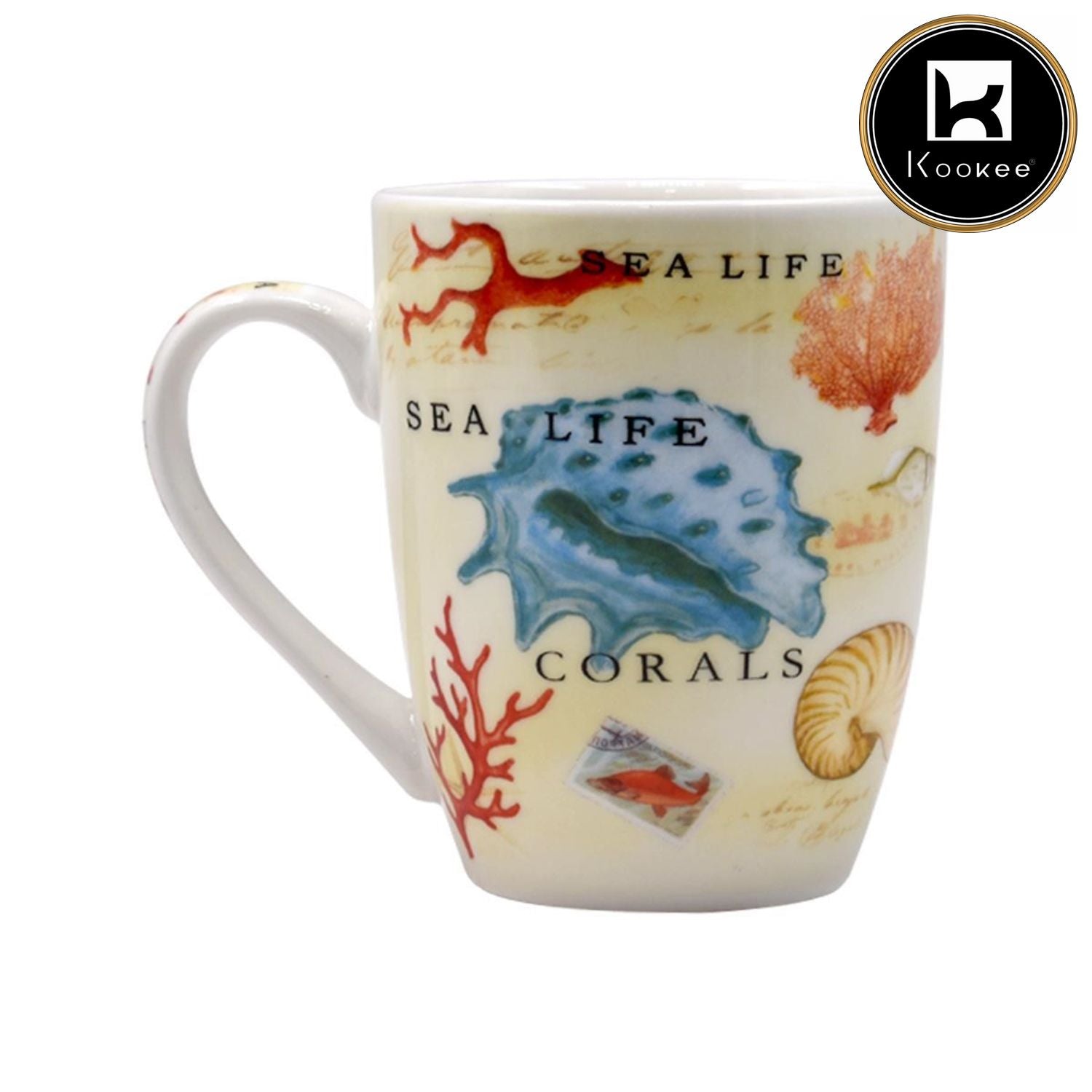 Kookee Printed Mugs, Multi, ART07929