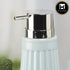 Ceramic Soap Dispenser for handwash for Bathroom, Blue, (Set of 1) (7980)