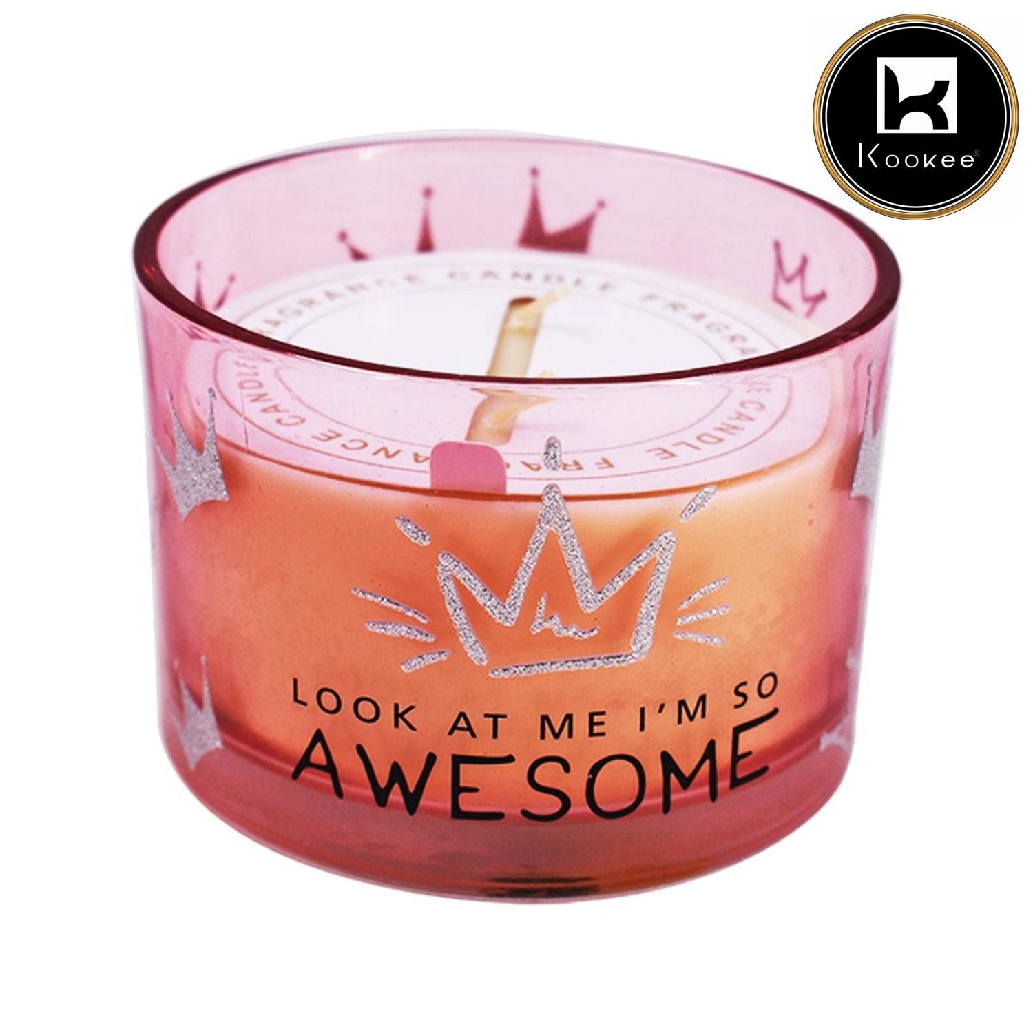 Soy Wax Scented Candle in Glass Jar (V-CANDL-001)