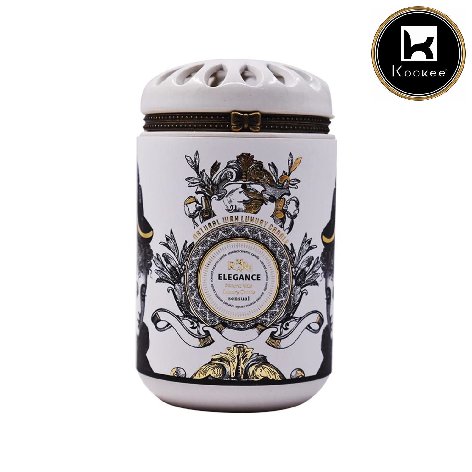 Soy Wax Candle in Glass Jar (V-CANDL-001)