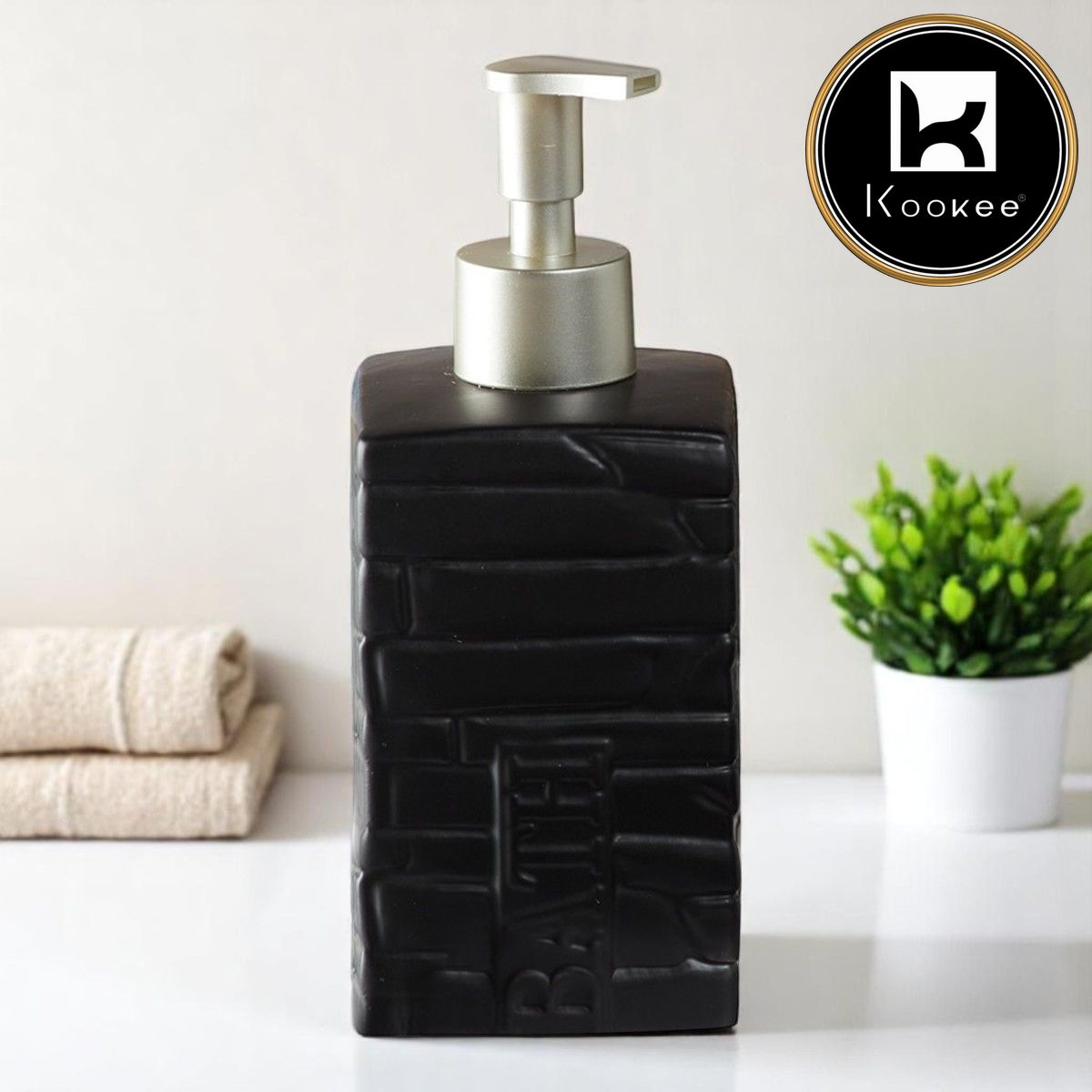 Kookee Ceramic Soap Dispensers, 1 piece (8060-SD)