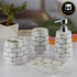 Ceramic Bathroom Accessories Set of 4 with Soap Dispenser (8064)