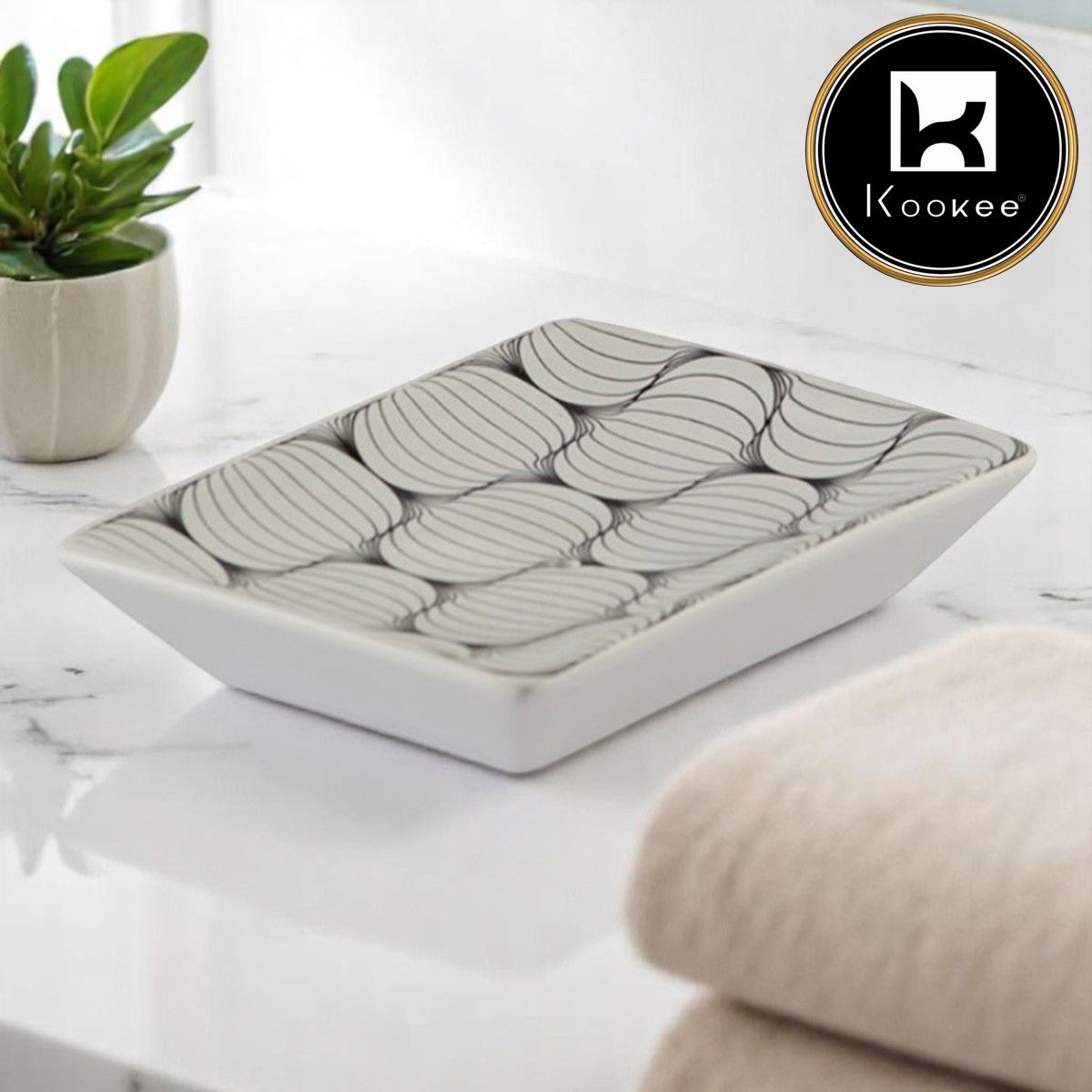 Ceramic Soap Holders, 1 piece (8064-SH)