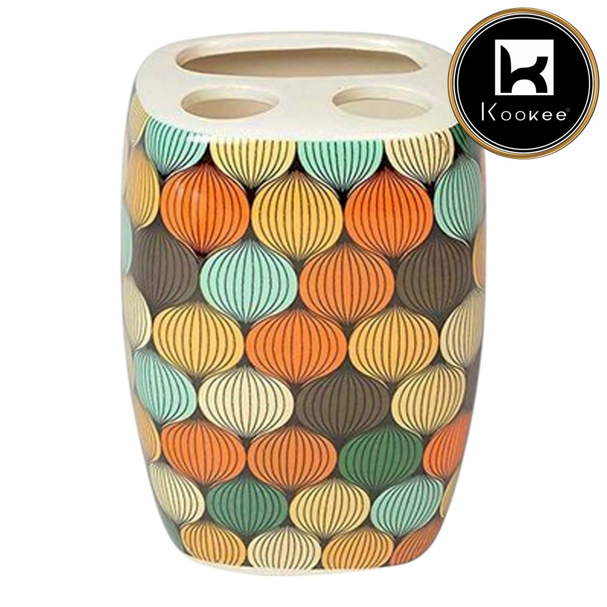 Ceramic Toothbrush Holders, 1 piece (V-CBS-073-2)
