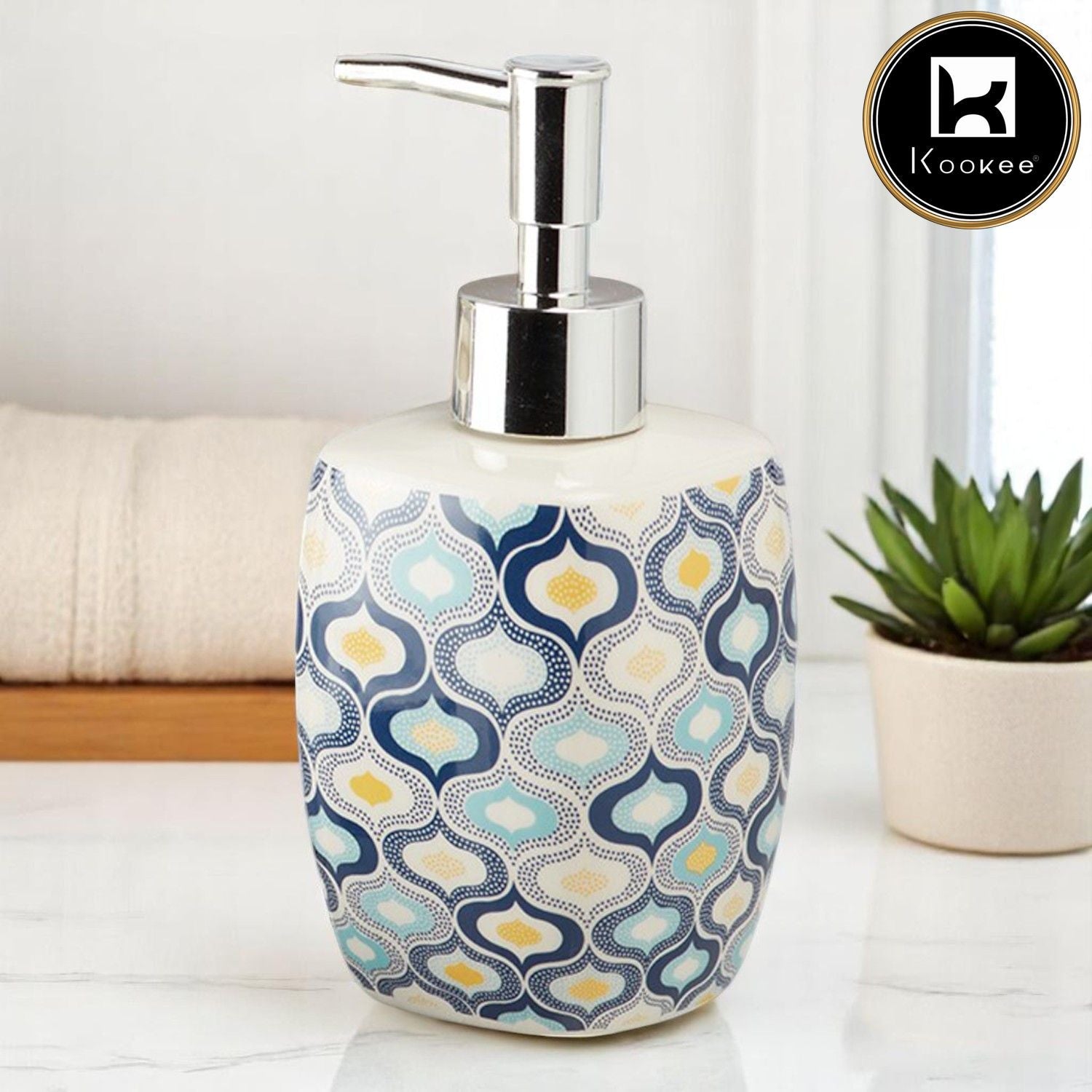 Kookee Ceramic Soap Dispensers, 1 piece (8068-SD)