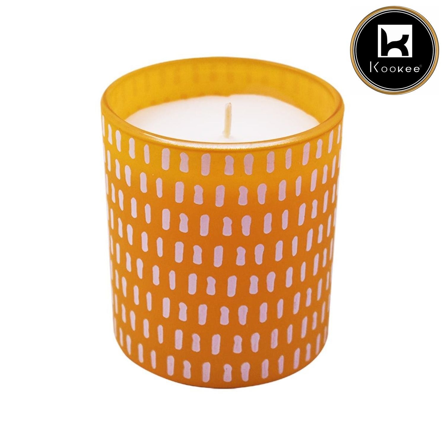 Soy Wax Scented Candle in Glass Jar (25H Burn Time) (AXW2056-C)