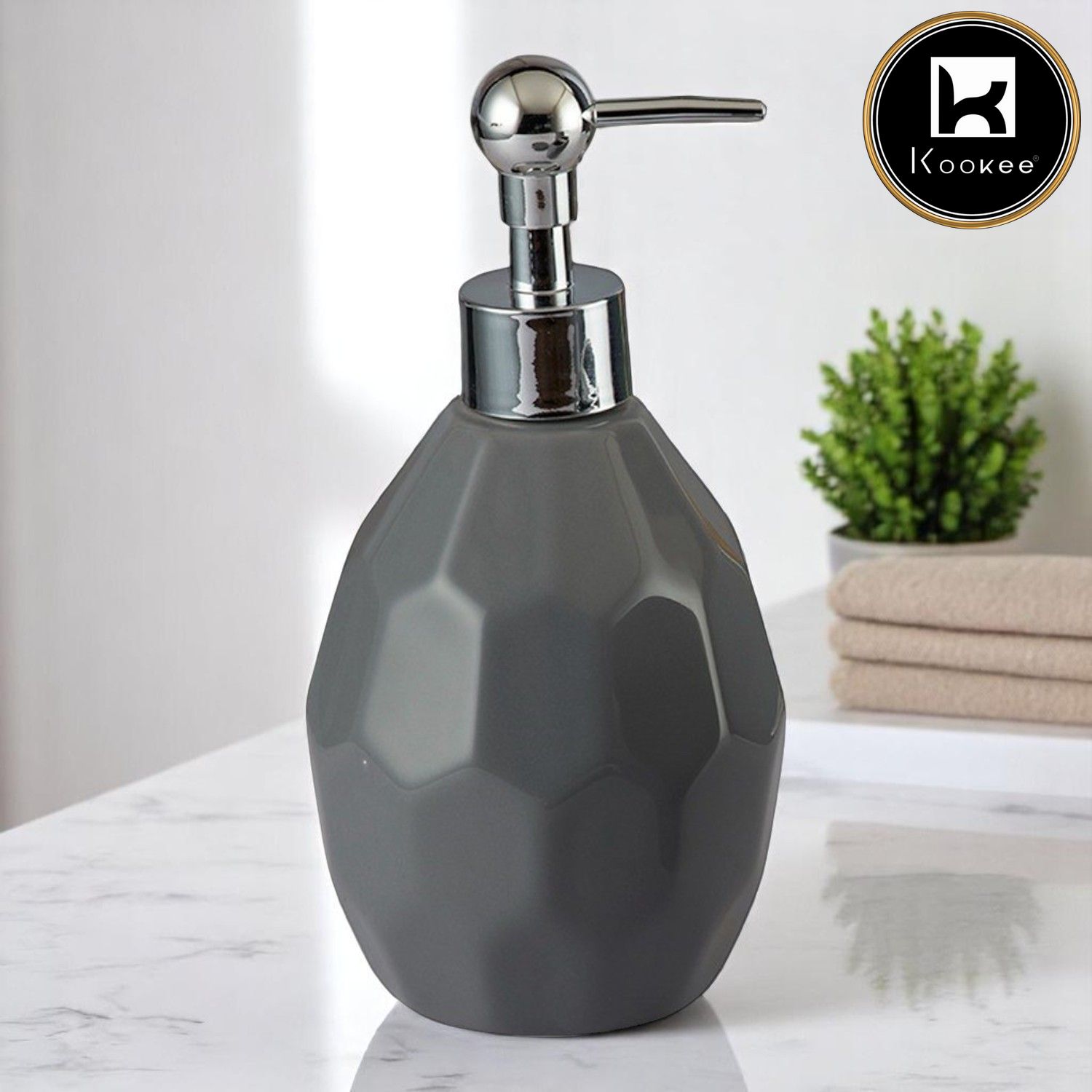 Kookee Ceramic Soap Dispensers, 1 piece (8105-SD)