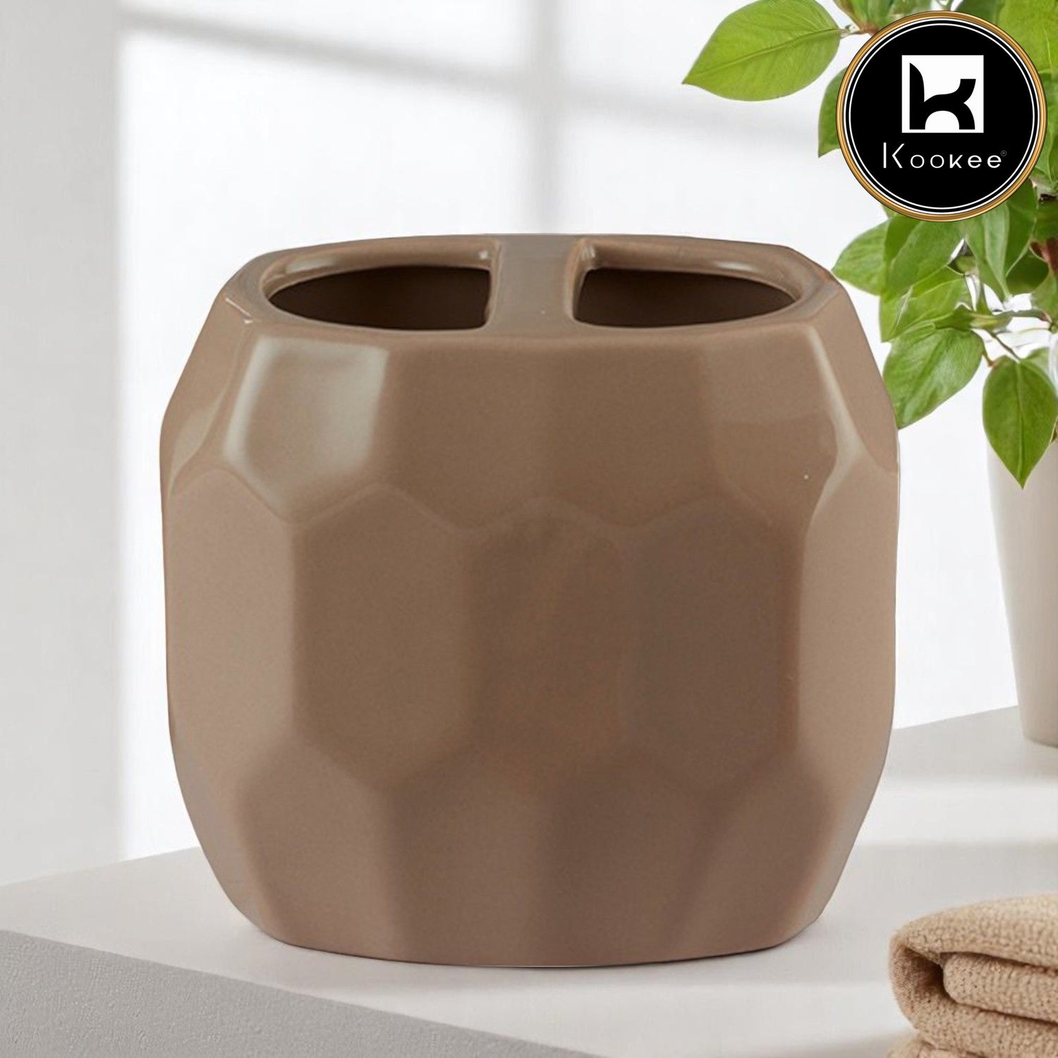 Ceramic Toothbrush Holders, 1 piece (8107-TH)