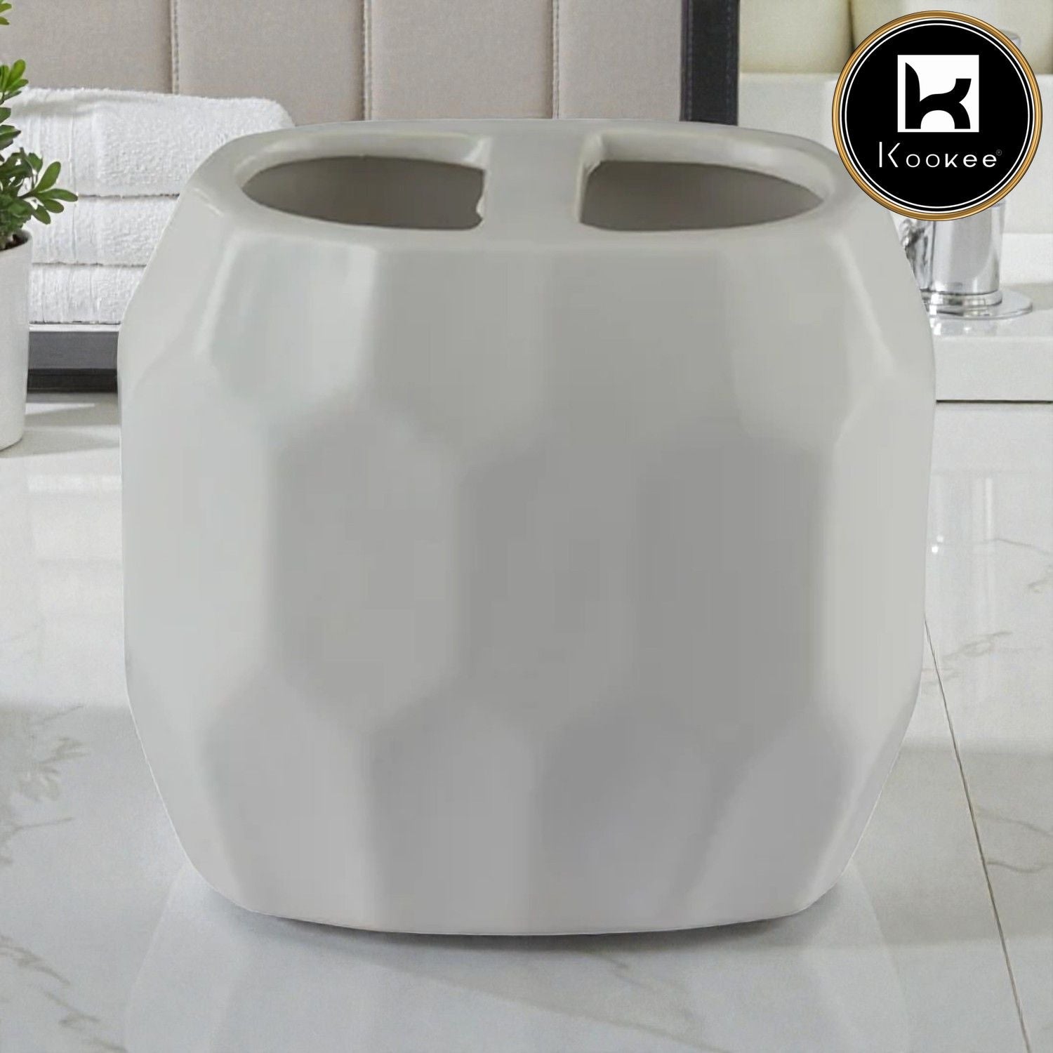 Kookee Ceramic Toothbrush Holders, 1 piece (ART08108-TH)