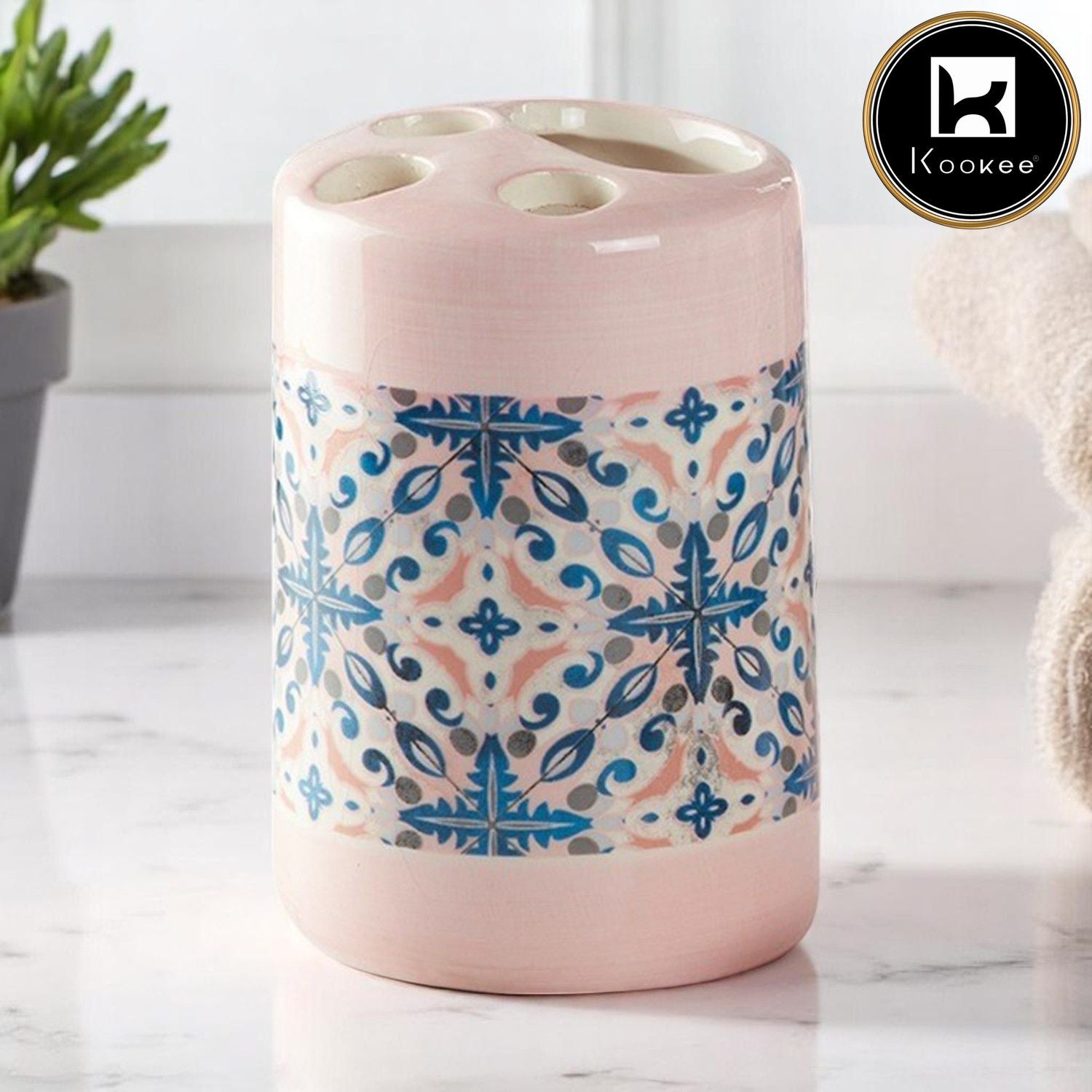 Ceramic Toothbrush Holders, 1 piece (8118-TH)