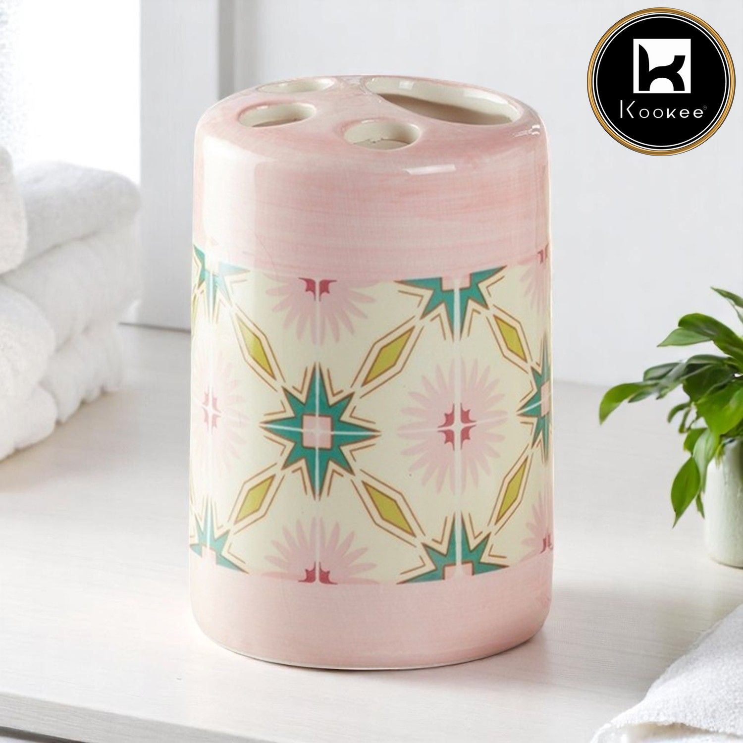 Ceramic Toothbrush Holders, 1 piece (8120-TH)