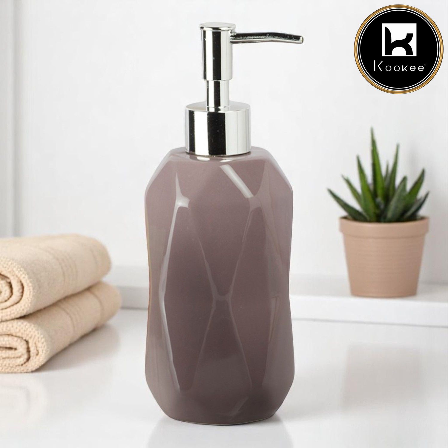 Kookee Ceramic Soap Dispensers, 1 piece (8124-SD)