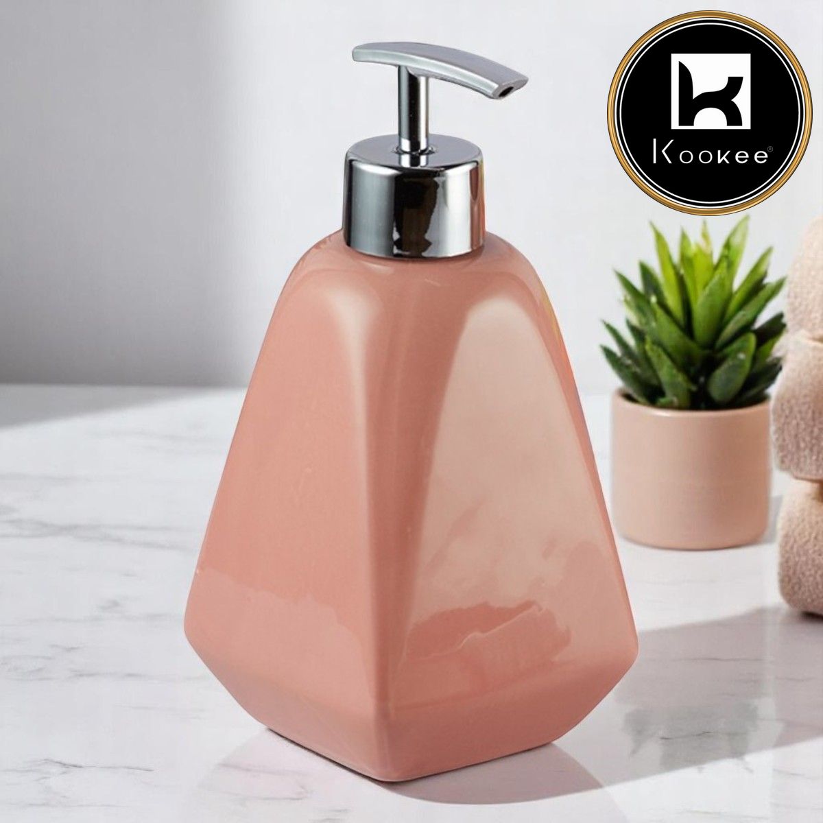Kookee Ceramic Soap Dispensers, 1 piece (8125-SD)