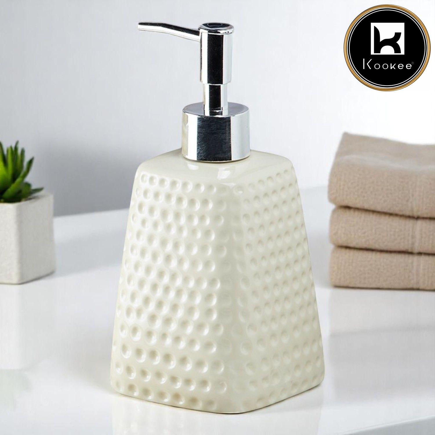 Kookee Ceramic Soap Dispensers, 1 piece (8154-SD)