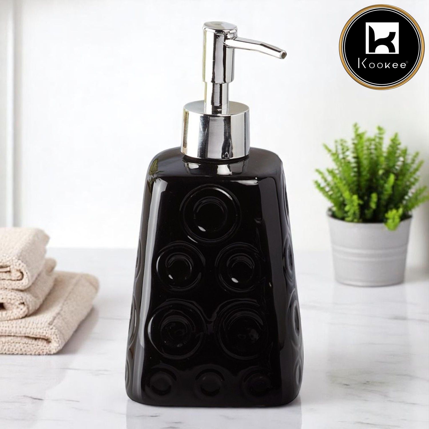 Kookee Ceramic Soap Dispensers, 1 piece (8159-SD)