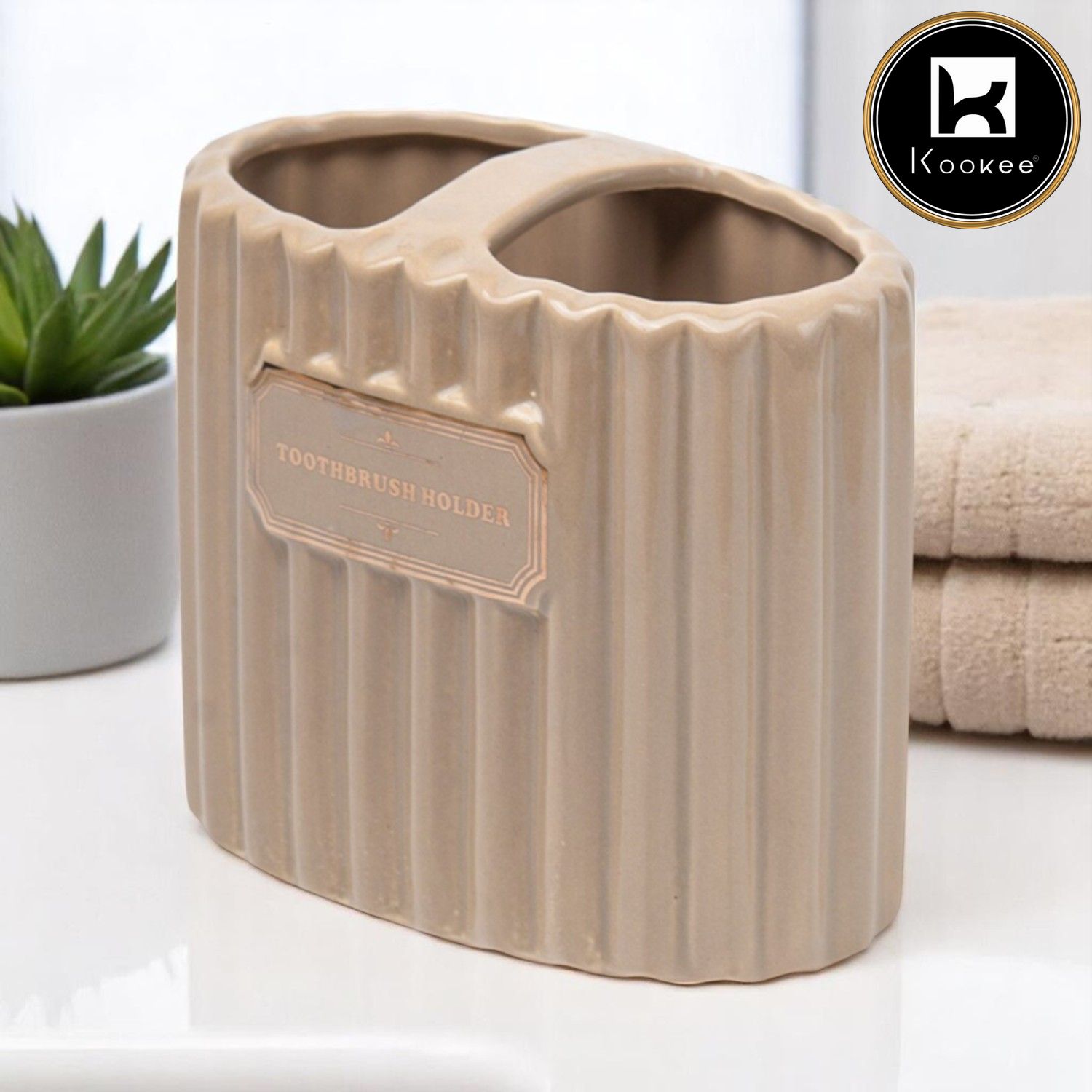 Ceramic Toothbrush Holders, 1 piece (8176-TH)