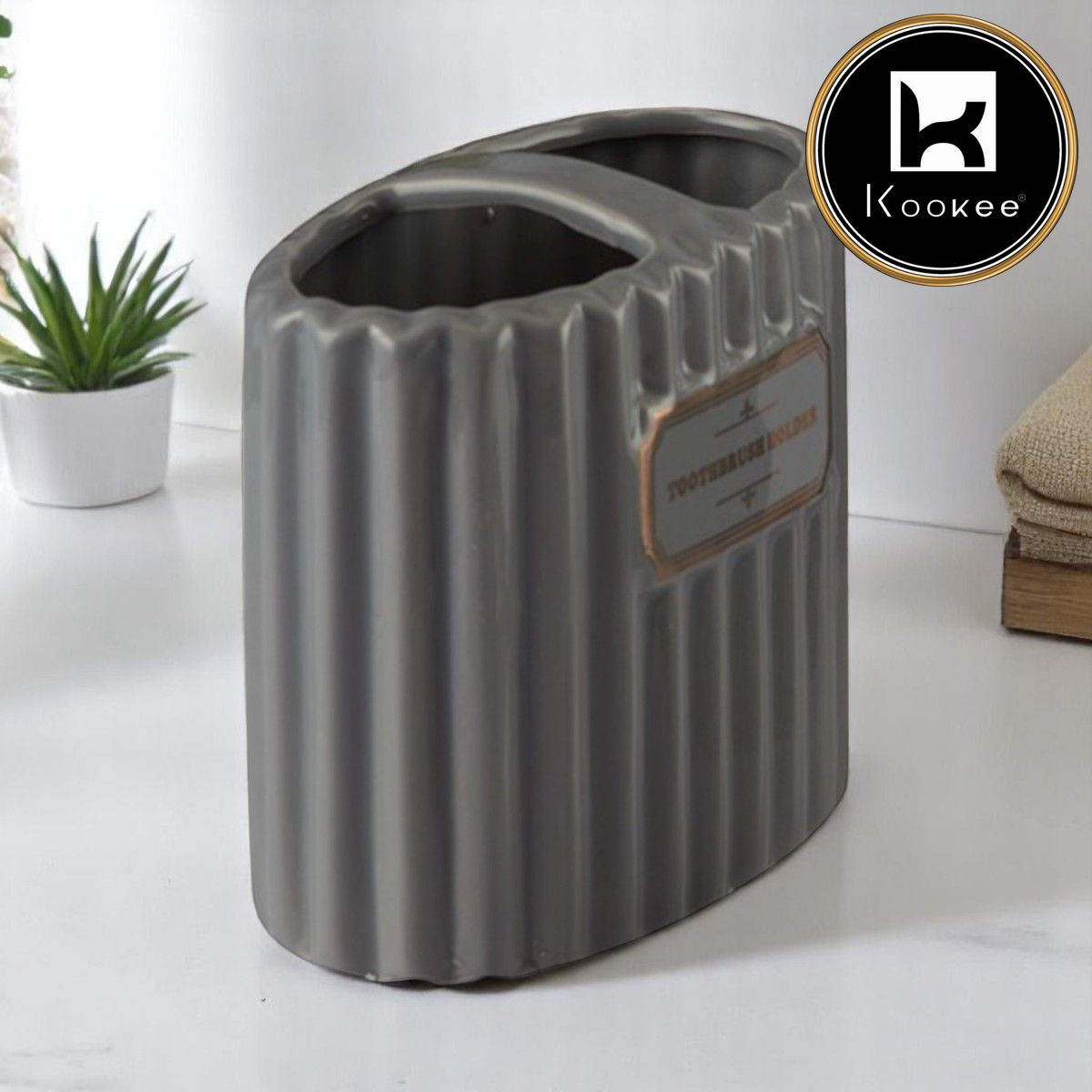 Ceramic Toothbrush Holders, 1 piece (8178-TH)