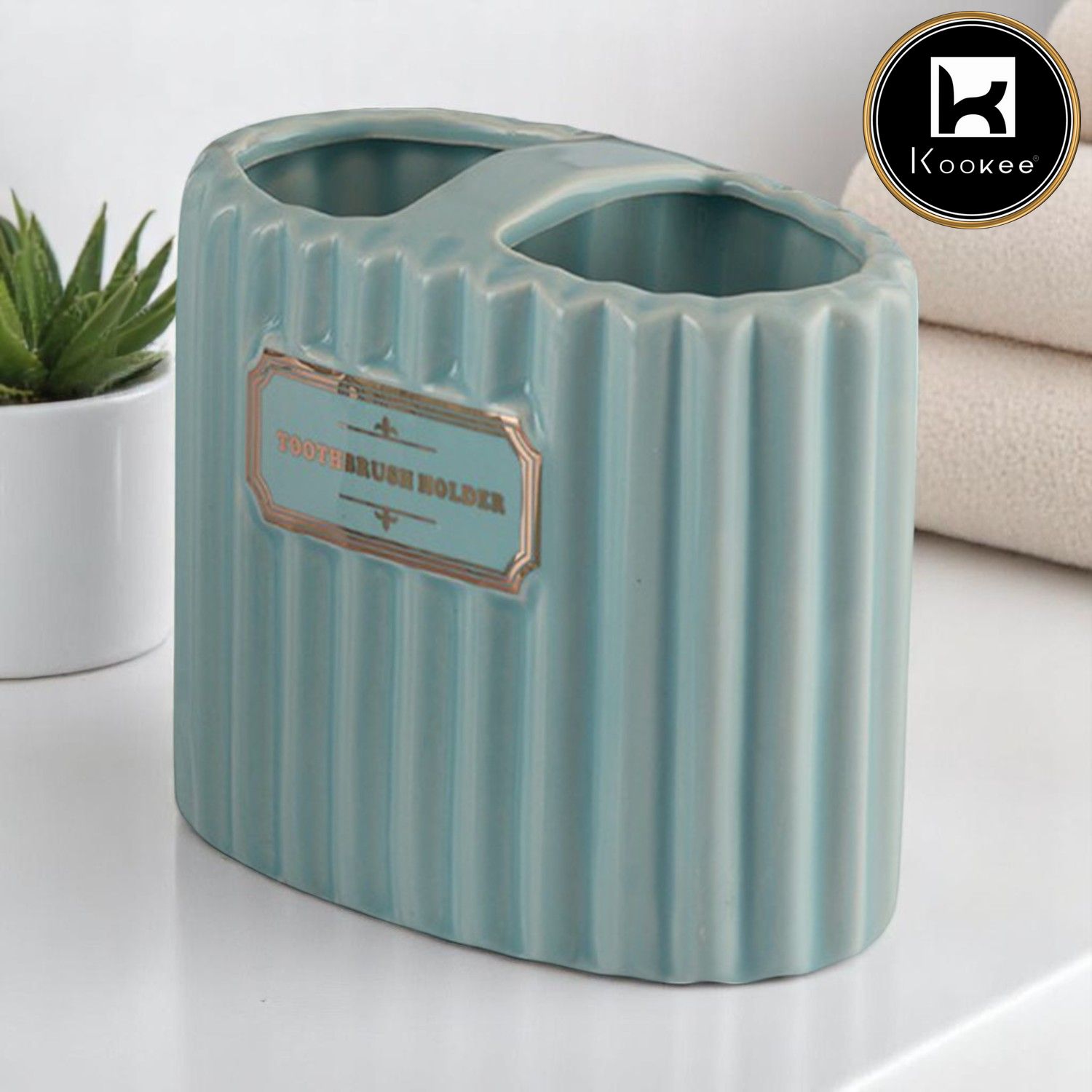 Ceramic Toothbrush Holders, 1 piece (8184-TH)