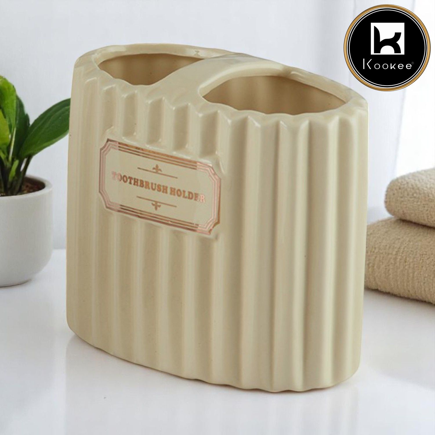 Ceramic Toothbrush Holders, 1 piece (8185-TH)